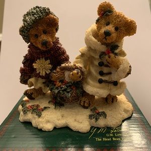 ❄️ Boyds Bearstone Collection- Edmond & Bailey